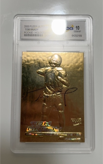 2000 Fleer Ultra #234 Tom Brady — front