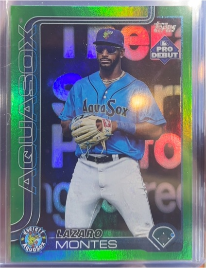2025 Topps Pro Debut Chrome #PDC-62 Lazaro Montes — front