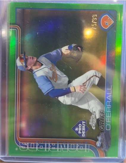 2025 Topps Pro Debut Chrome #PDC-81 Griff O'Ferrall — front