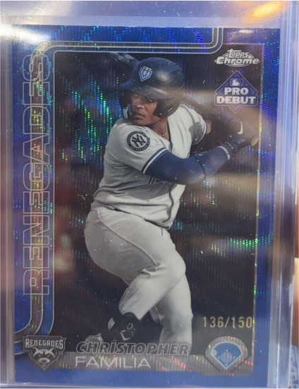 2025 Topps Pro Debut Chrome #PDC-118 Christopher Familia — front