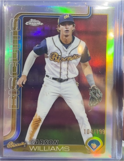 2025 Topps Pro Debut Chrome #PDC-127 Carson Williams — front