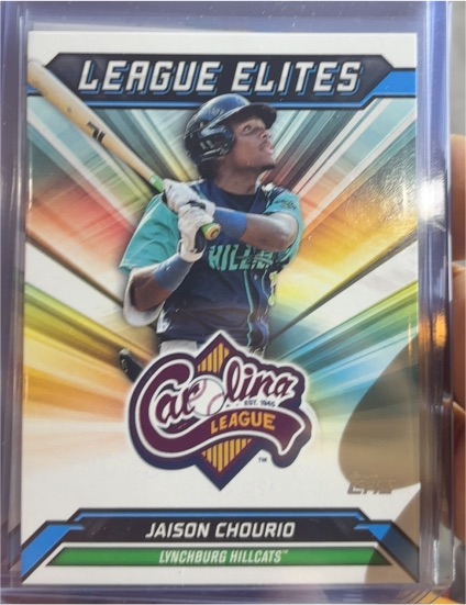 2025 Topps Pro Debut #LE-14 Jaison Chourio League Elites — front