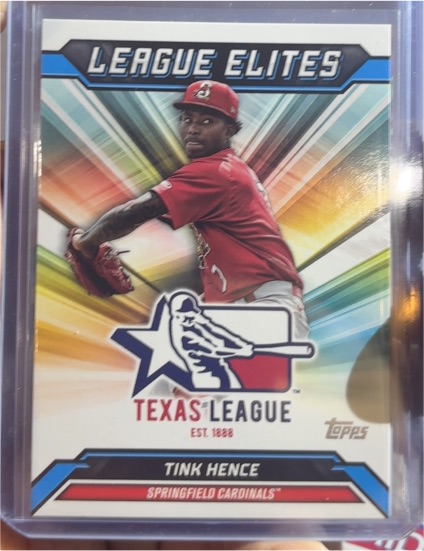 2025 Topps Pro Debut #LE-4 Tink Hence League Elites Springfield Cardinals — front