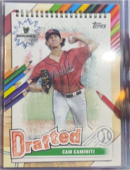 2025 Topps Pro Debut Drafted Cam Caminiti — front