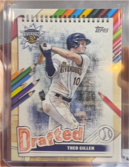 2025 Topps Pro Debut Drafted #DF-15 Theo Gillen — front