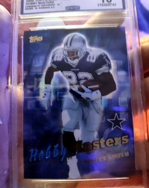 2000 Topps Hobby Masters #HM7 Emmitt Smith — front