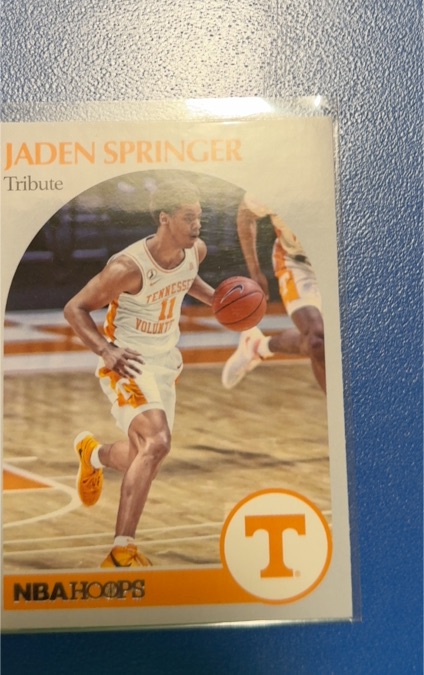 2021-22 Panini Chronicles Draft Picks #70 Jaden Springer — front