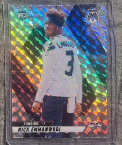2025 Panini Mosaic #321 Nick Emmanwori — front