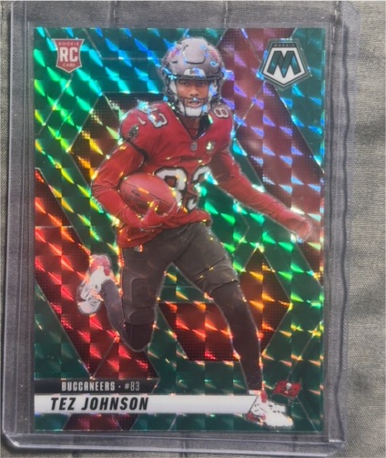 2025 Panini Mosaic #316 Tez Johnson — front