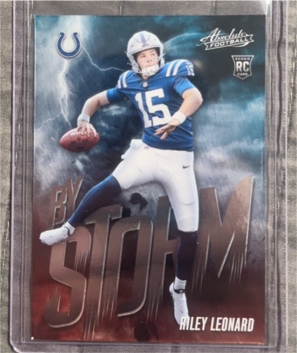 2025 Panini Absolute #14 Riley Leonard By Storm — front