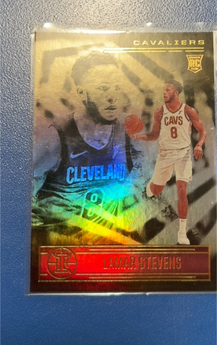 2020-21 Panini Illusions #180 Lamar Stevens — front