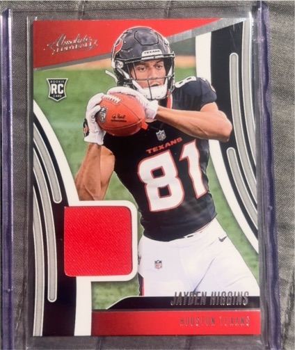2025 Panini Absolute #ARM-JHS Jayden Higgins — front