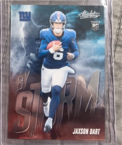 2025 Panini Absolute #7 Jaxson Dart By Storm — front