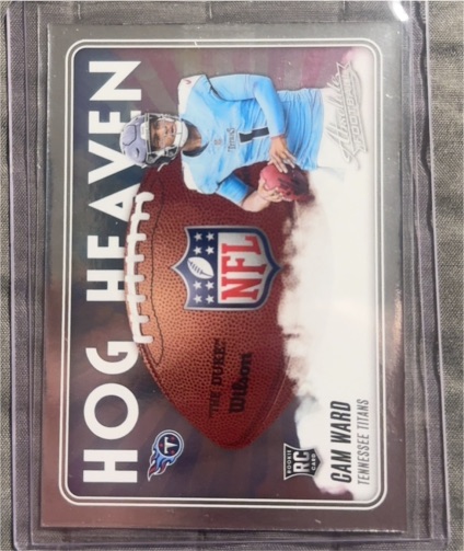 2025 Panini Absolute #HH-CWD Cam Ward Hog Heaven — front