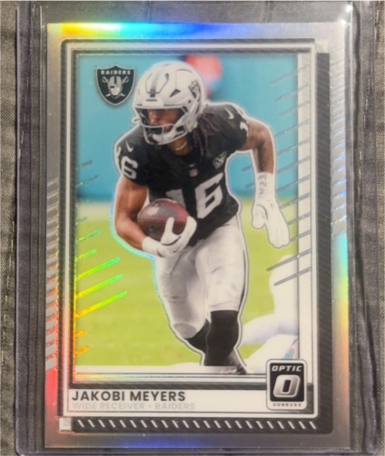 2025 Panini Donruss Optic #16 Jakobi Meyers — front