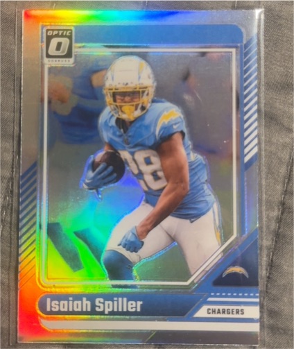 2024 Donruss Optic #107 Isaiah Spiller — front