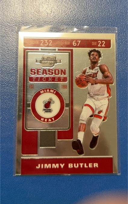 2019-20 Panini Contenders Optic #90 Jimmy Butler — front