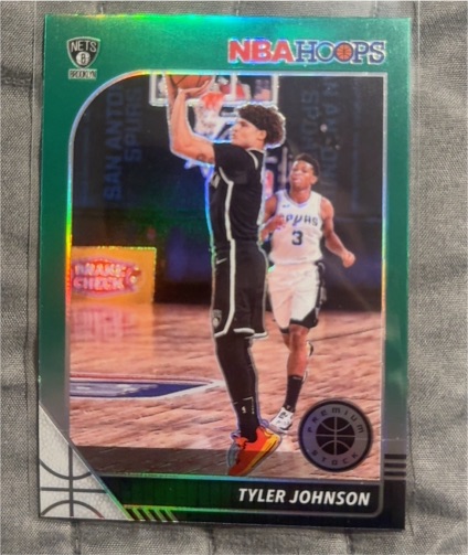 2019-20 Panini NBA Hoops Premium Stock #155 Tyler Johnson — front