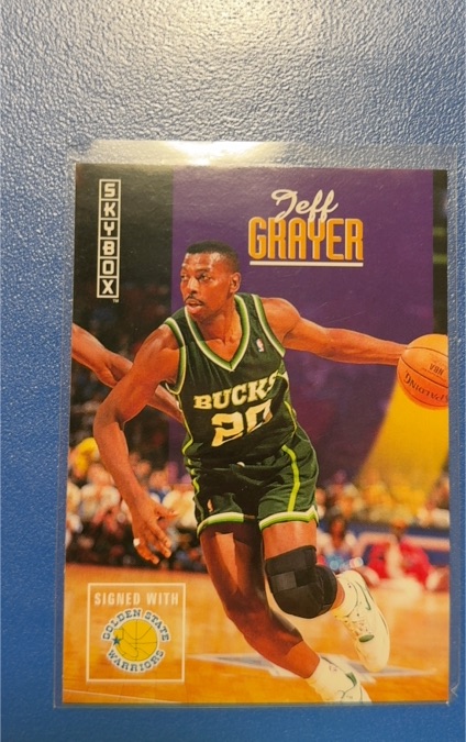 1992-93 Skybox Basketball #C107 Jeff Grayer — front