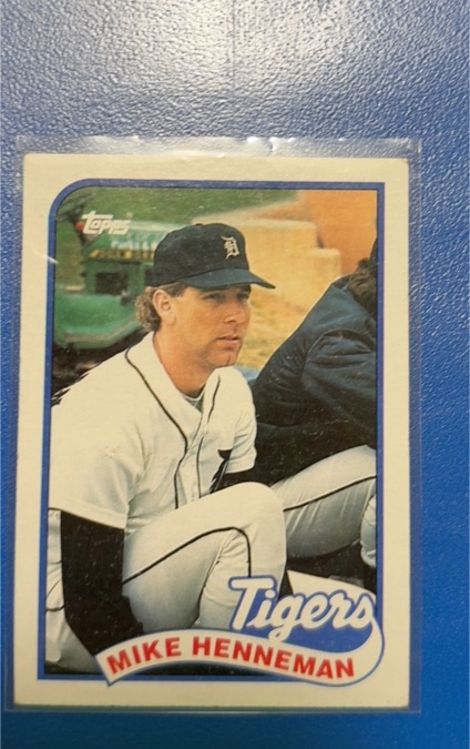 1989 Topps #365 Mike Henneman — front