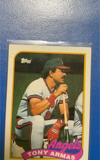 1989 Topps #332 Tony Armas — front