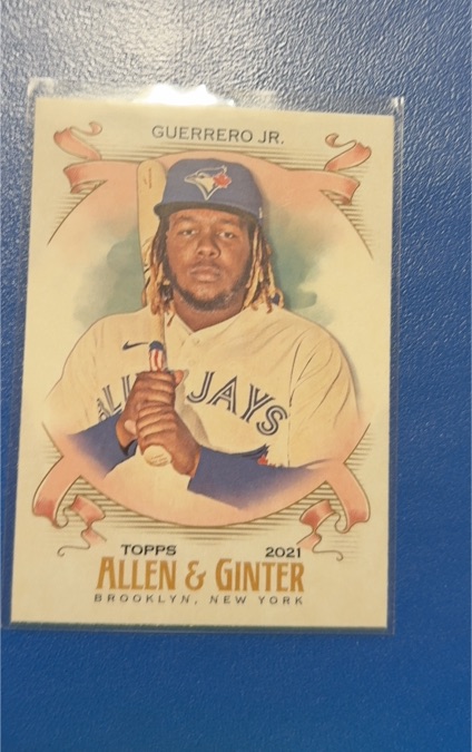 2021 Topps Allen & Ginter #63 Vladimir Guerrero Jr. — front