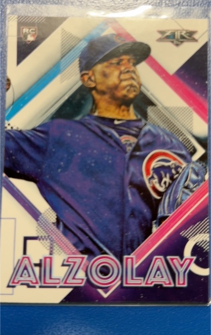 2020 Topps Fire #107 Adbert Alzolay — front