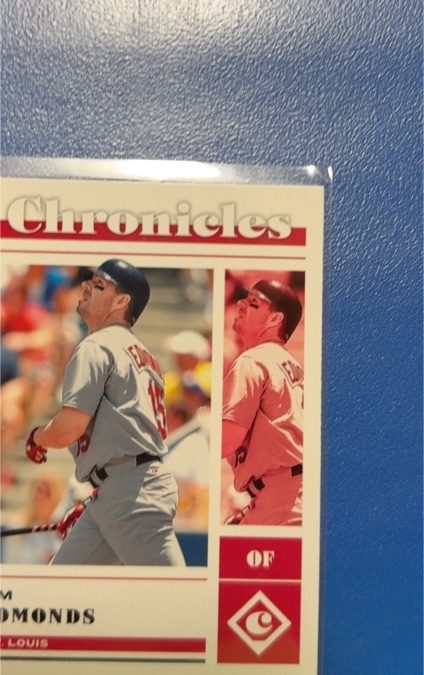 2023 Panini Chronicles #16 Tom Edmonds — front