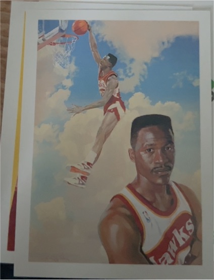 1990-91 Hoops #355 Dominique Wilkins — front