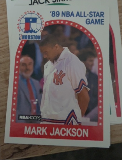 1989-90 Hoops #146 Mark Jackson — front