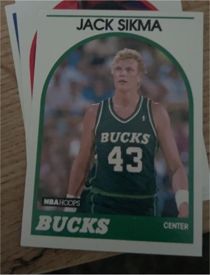 1989-90 NBA Hoops #66 Jack Sikma — front