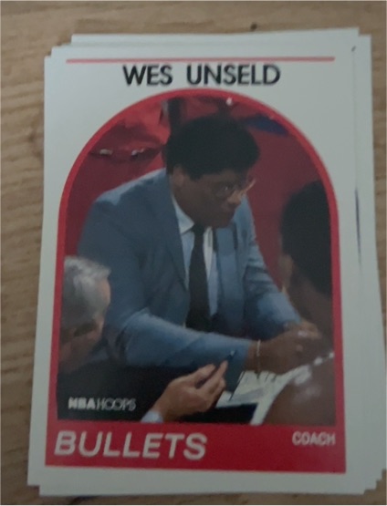 1989-90 NBA Hoops #53 Wes Unseld — front