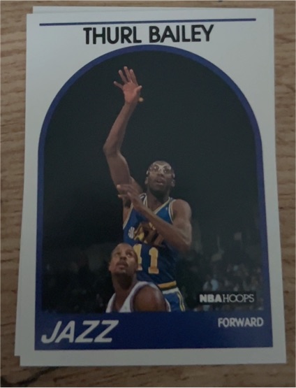 1989-90 NBA Hoops #251 Thurl Bailey — front