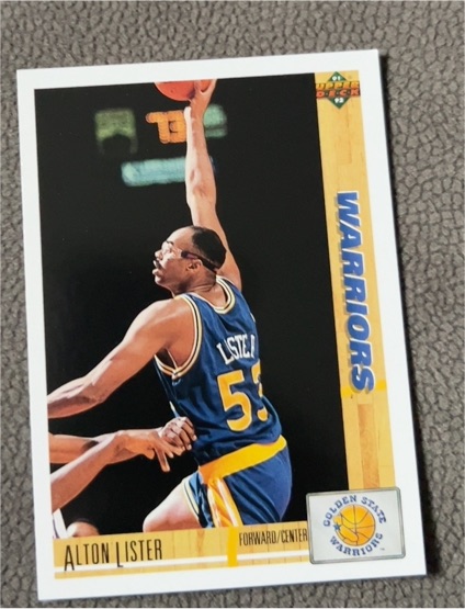 1991-92 Upper Deck #316 Alton Lister — front