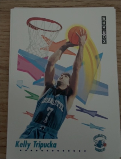 1991-92 SkyBox #33 Kelly Tripucka — front
