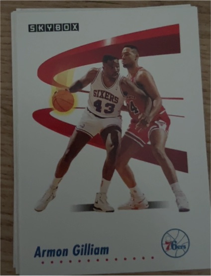 1991-92 SkyBox #214 Armon Gilliam — front