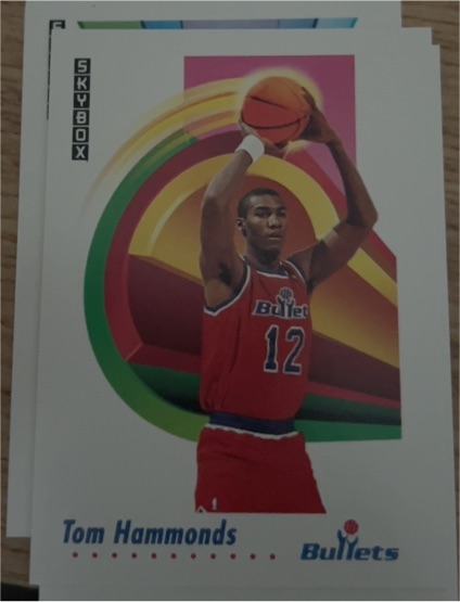 1991-92 Skybox #292 Tom Hammonds — front
