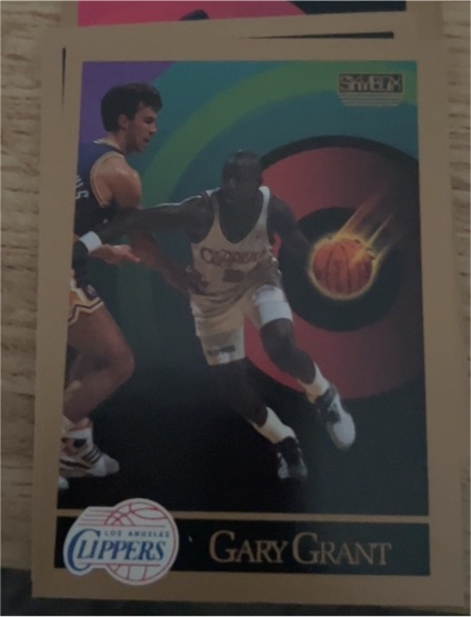 1990-91 SkyBox #127 Gary Grant — front