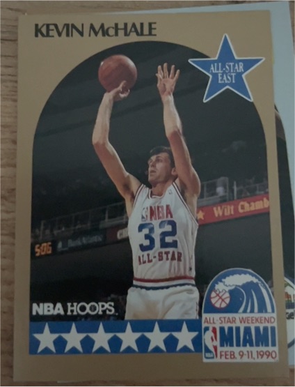 1990 NBA Hoops #6 Kevin McHale — front
