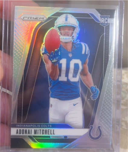 2024 Panini Prizm #2 Adonai Mitchell — front