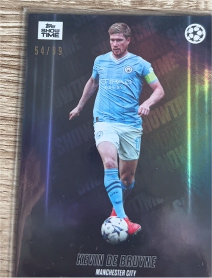 2023-24 Topps Showtime #54 Kevin De Bruyne — front