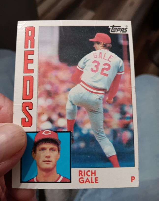 1984 Topps #142 Rich Gale — front
