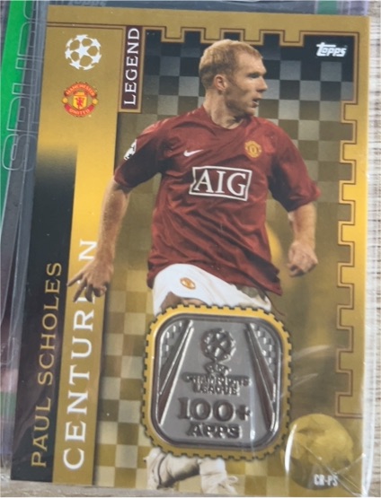 2023-24 Topps Match Attax Centurion Legend #CR-PS Paul Scholes — front
