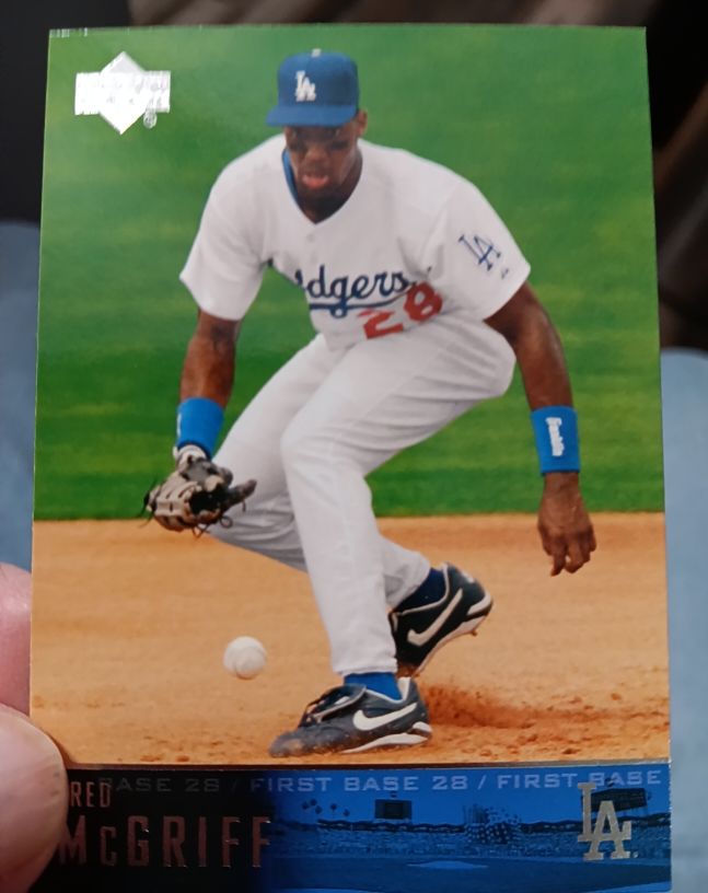 2004 Upper Deck #186 Fred McGriff — front