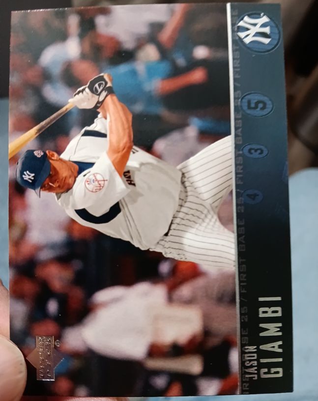 2004 Upper Deck First Pitch #126 Jason Giambi — front