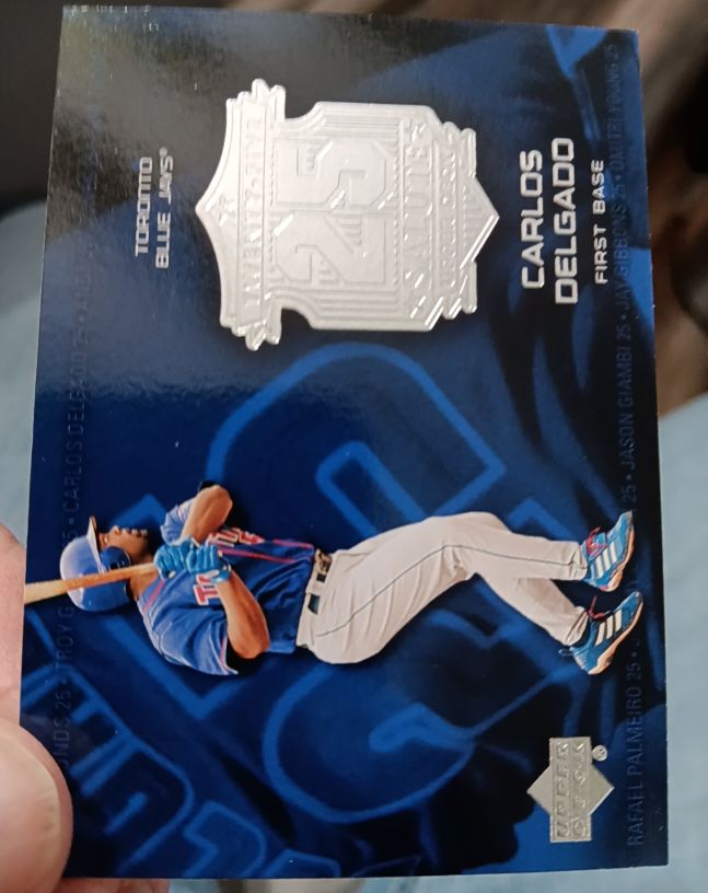 2004 Upper Deck #S-9 Carlos Delgado Twenty-Five Salute — front