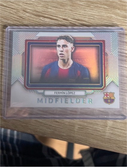 2025 Futera Platinum FC Barcelona #BL12 Fermin Lopez — front