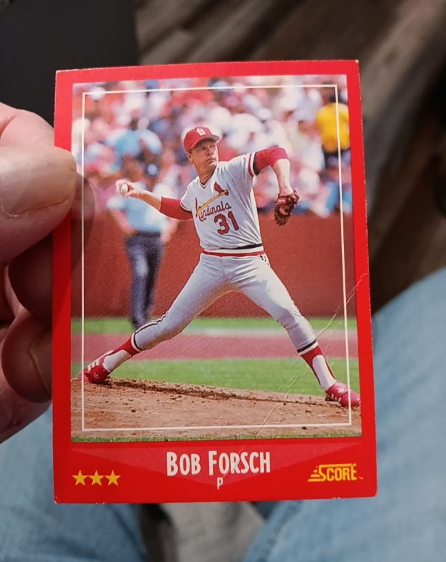 1988 Score #264 Bob Forsch — front