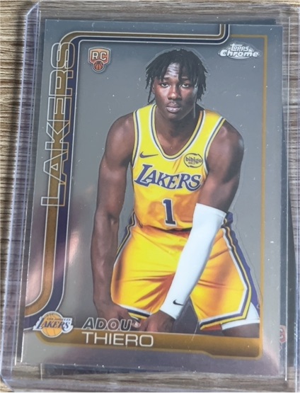 2025-26 Topps Chrome #286 Adou Thiero — front