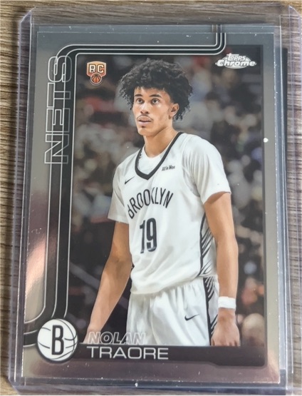 2025-26 Topps Chrome #269 Nolan Traore — front